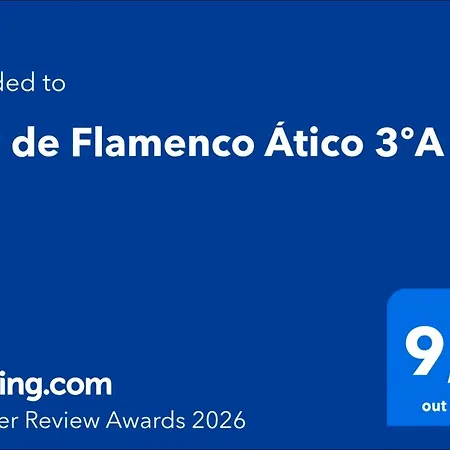 아파트 El 2 De Flamenco Atico 3ºa *